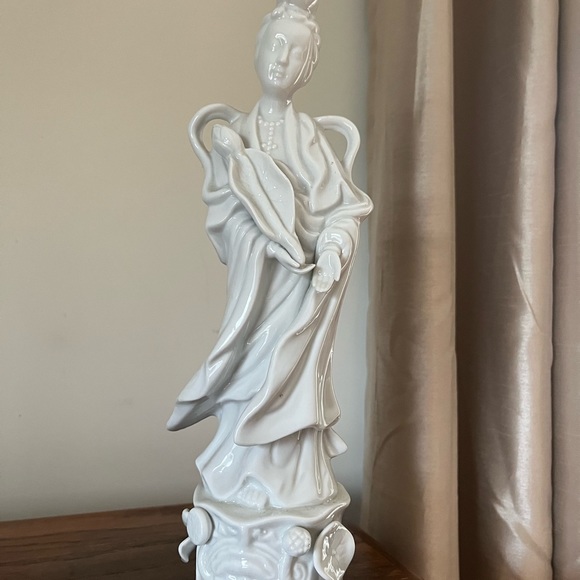 🌻Vintage white porcelain Homco Asian Goddess - Picture 8 of 14